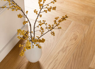 Installare un parquet e l’innovativa spina di pesce con click Boen parquet a spina di pasce