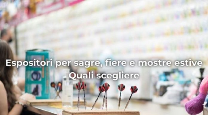 Espositori per sagre, fiere e mostre estive: quali scegliere esposizione commerciale